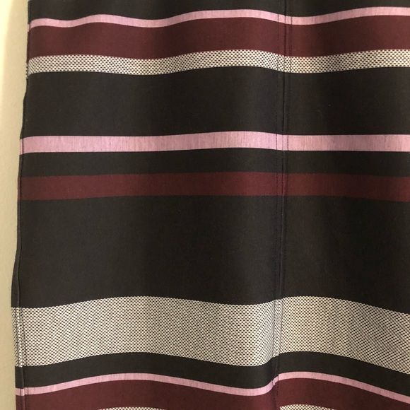 JOE FRESH front slit striped pencil skirt - Picture 4 of 7